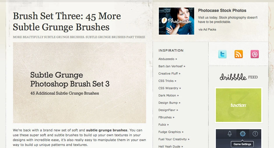 45 Subtle Grunge Brushes