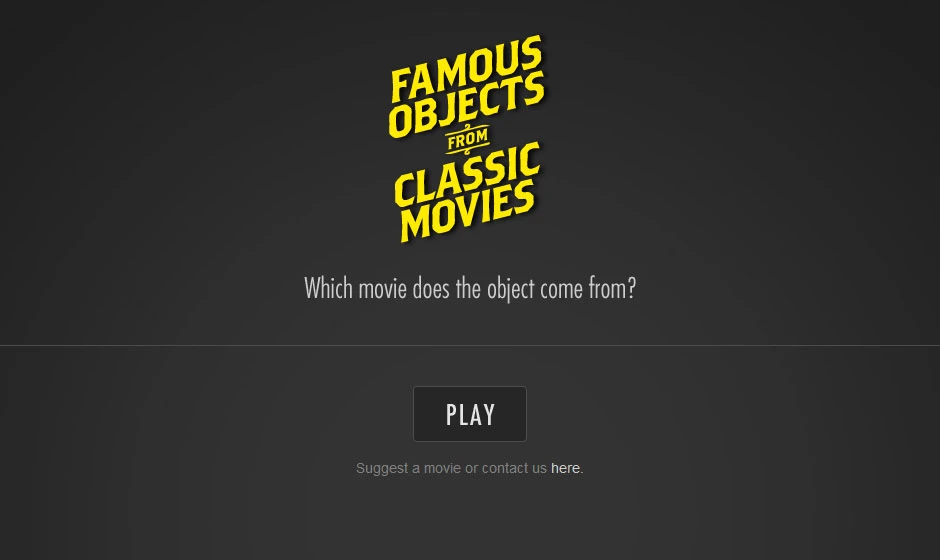 Famous Objects From Classic Movies