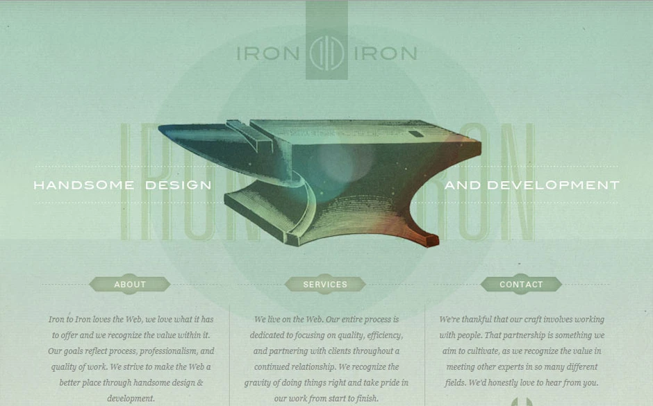 Iron to Iron
