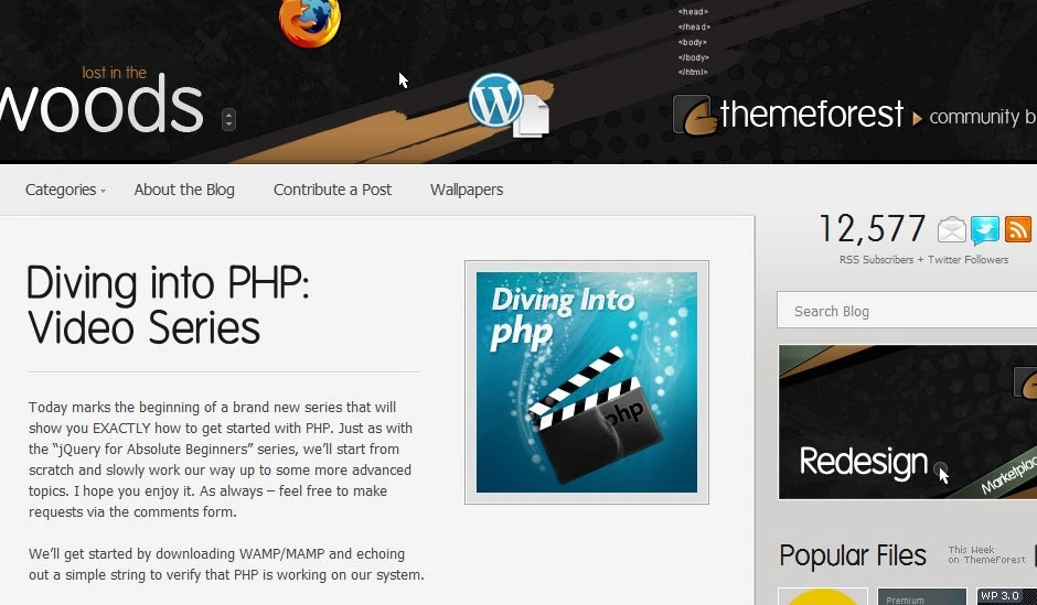 Tutorial: Diving into PHP: Video Series