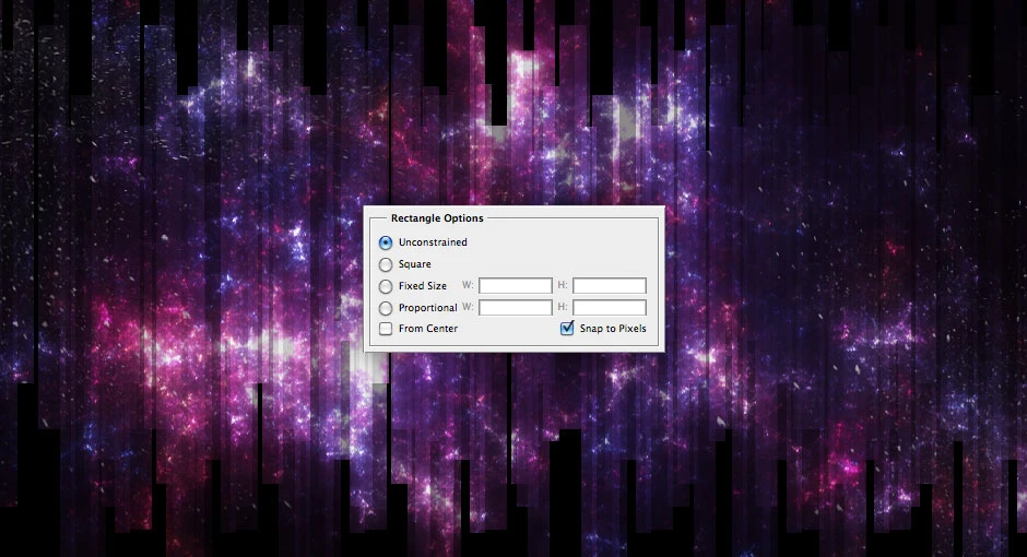 Snapping shapes to the pixel with Photoshop