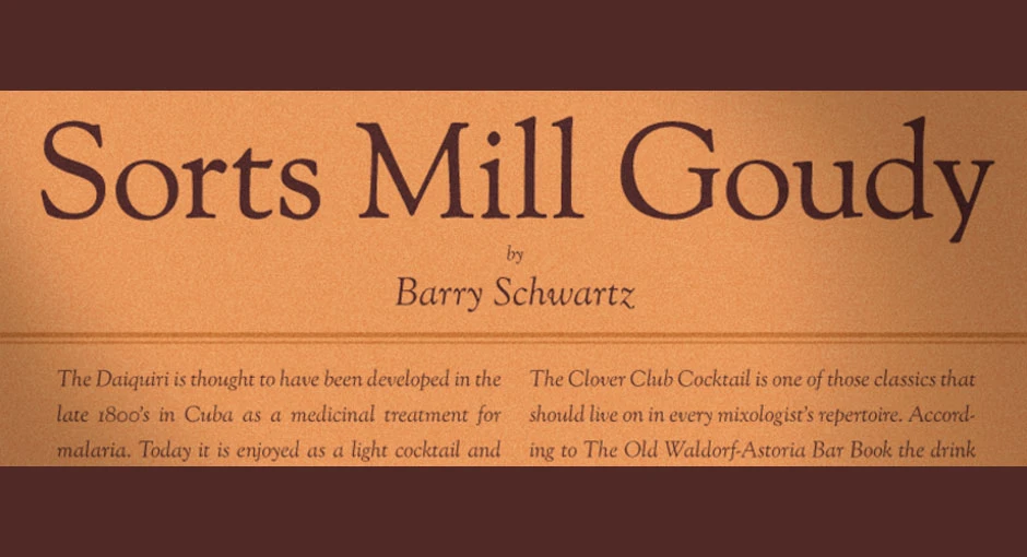 Sorts Mill Goudy