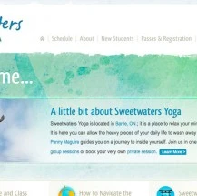 Sweetwaters Yoga Website