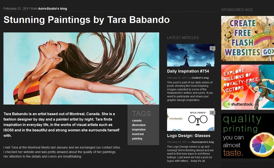 Inspiration: Tara Babando