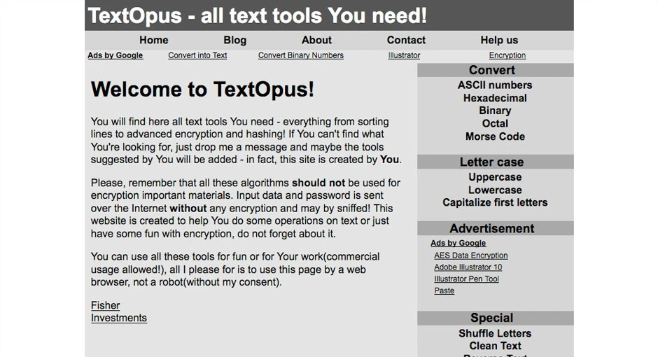 Text Opus