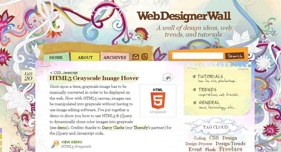 Web Designer Wall